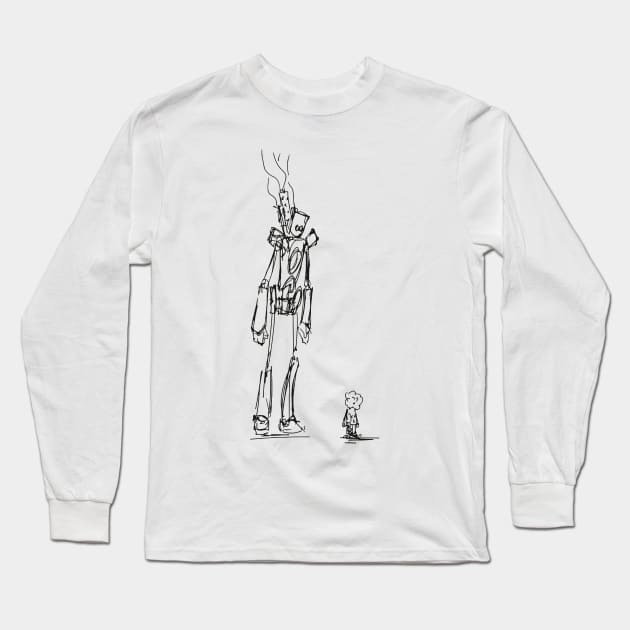 Friends? Long Sleeve T-Shirt by visionvortex